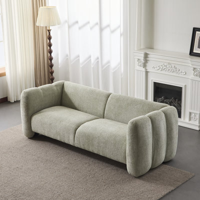Keanu Boucle Upholstered 3-Seater Sofa