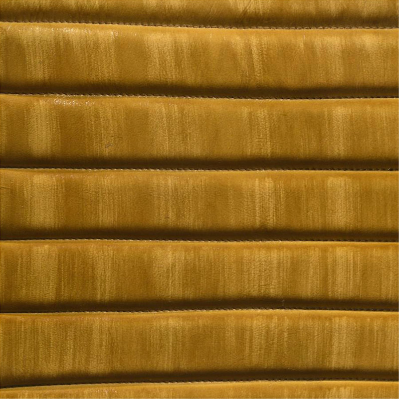 Ensemble de 2 chaises de salle à manger rembourrées en cuir, Chameau