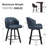 Drish Swivel 25.98" Counter Stool-1719485328