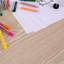 Ensemble de table pour enfants et 6 chaises, bureau de graffiti à hauteur réglable, table d'activités pour enfants d'âge préscolaire, pour les garçons et les filles de 3 à 12 ans (bleu)-121607540