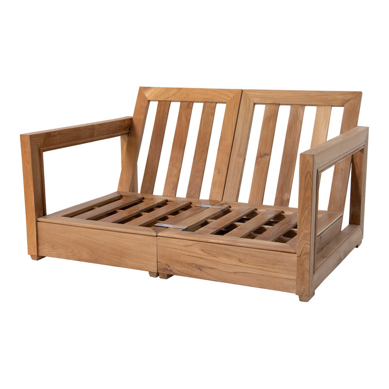Armillia Outdoor 2 - Seat Loveseat, Cocoa