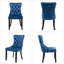 Chaise rembourrée en velours-318972212