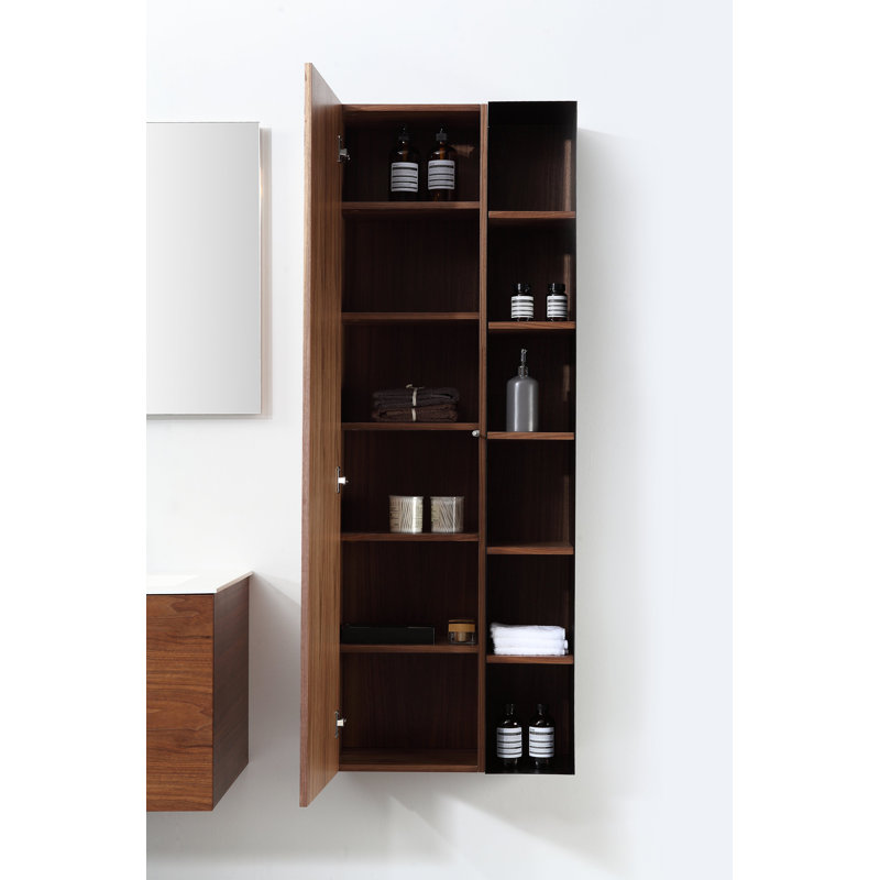 Figure 22" Wall-Mounted Side Cabinet