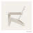 POLYWOOD Modern Adirondack Chair-39378535