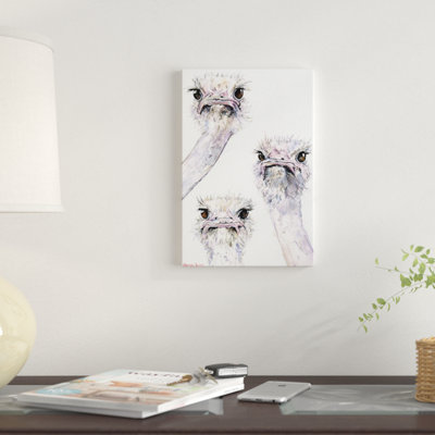 " Ostriches " by George Dyachenko