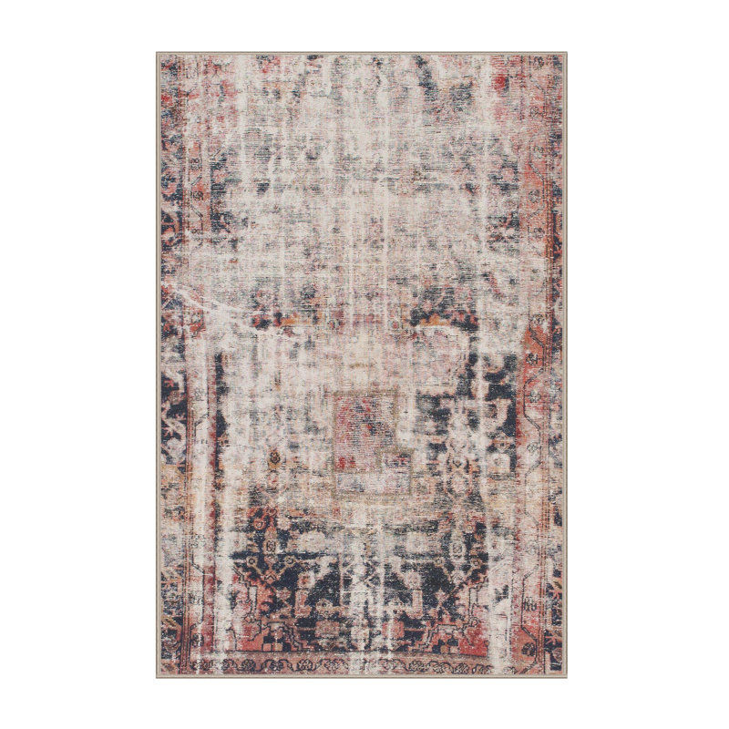 Akhia Oriental Indoor Rug, Rectangle 5' x 7'
