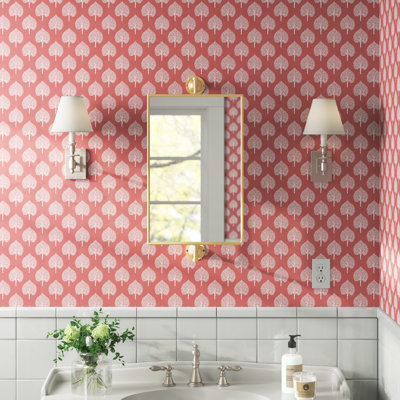 Demetri Metal Rectangle Wall Mirror