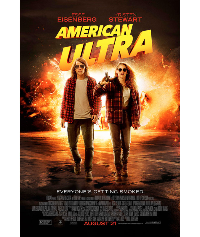 American Ultra, H 24 po x l 16 po