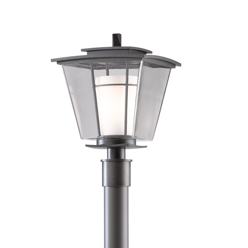 Beacon Hall 1 - Light 18.1" H Hardwired Lantern Head, Coastal Bronze, Opal and Clear
