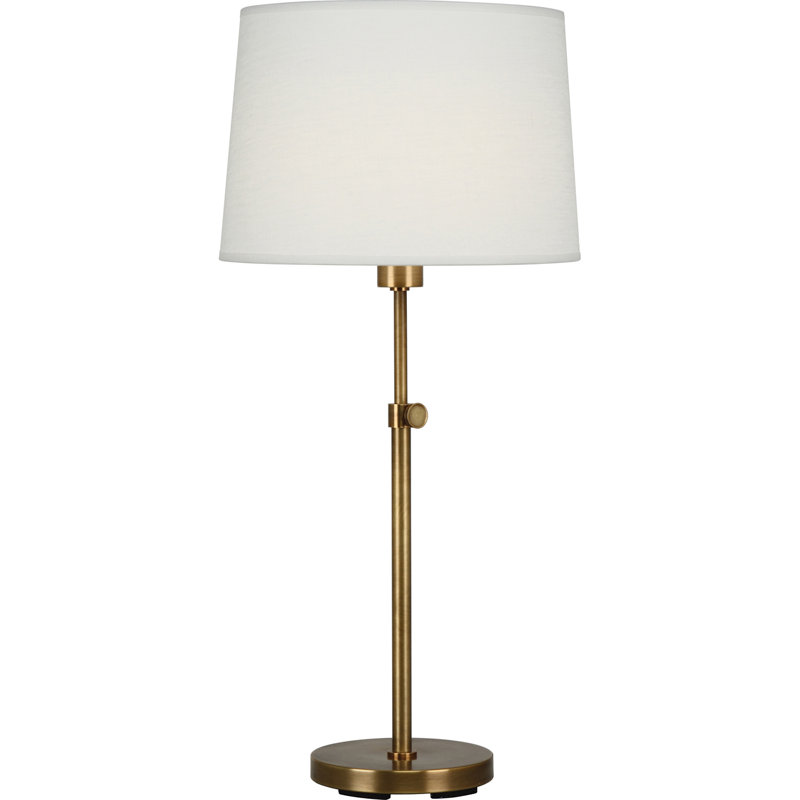 Koleman Buffet Table Lamp,  Aged Brass
