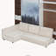 Lit escamotable double avec armoire de rangement, tablettes ouvertes, port USB et façade de canapé, blanc-1376561520