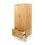 Cashel 2 Door, 2 drawer wardrobe, industrial design
