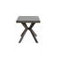 Table en fonte d'aluminium durable avec une finition résistante à la rouille, parfaite pour une utilisation intérieure et extérieure dans n'importe quel environnement.