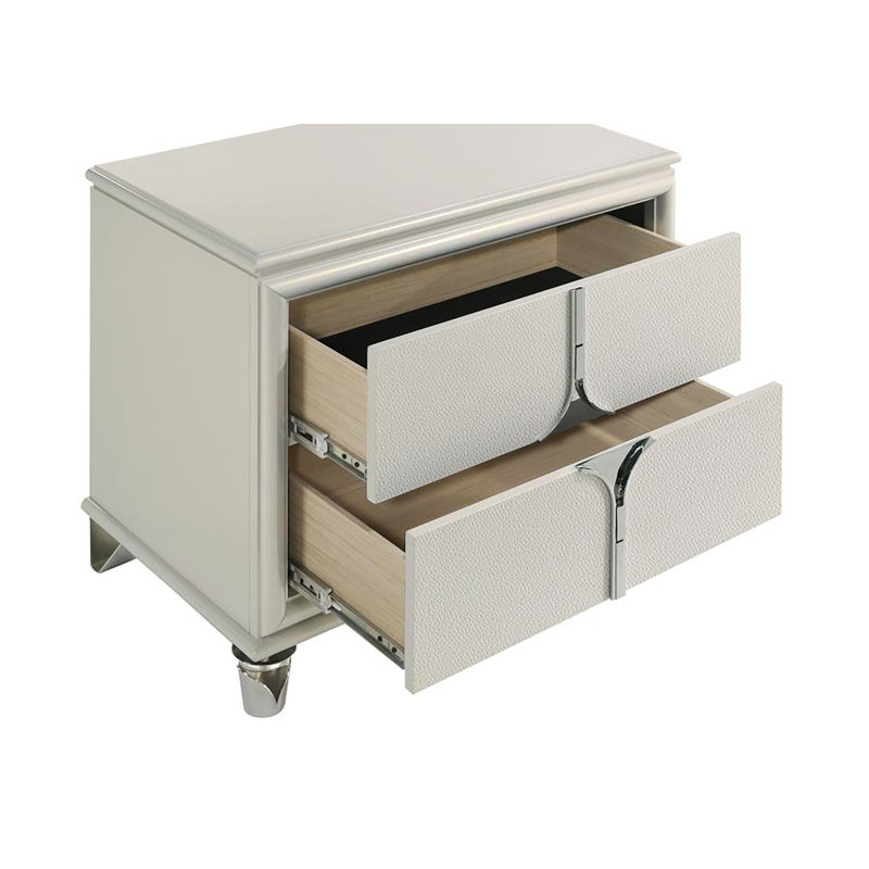 Table de chevet 2 tiroirs Miliah