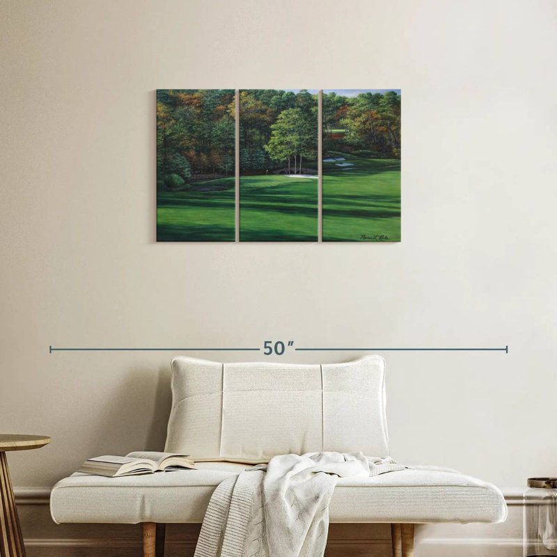 Sireci Augusta National 11th Hole II, 20" H x 33" W