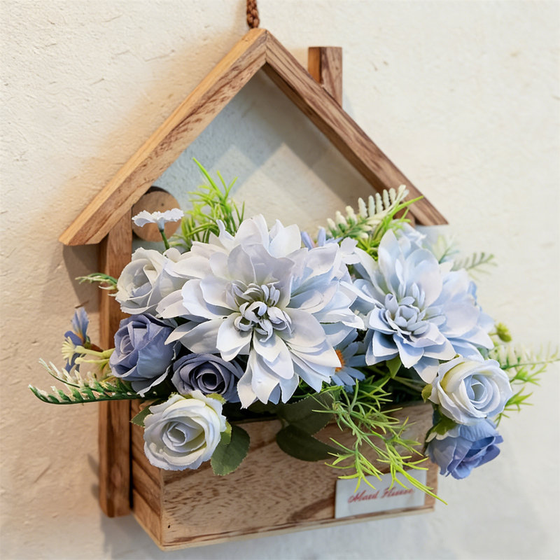 Wall-Mounted Artificial Flower