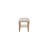 Frosted Glass Console Table With 3 Stools