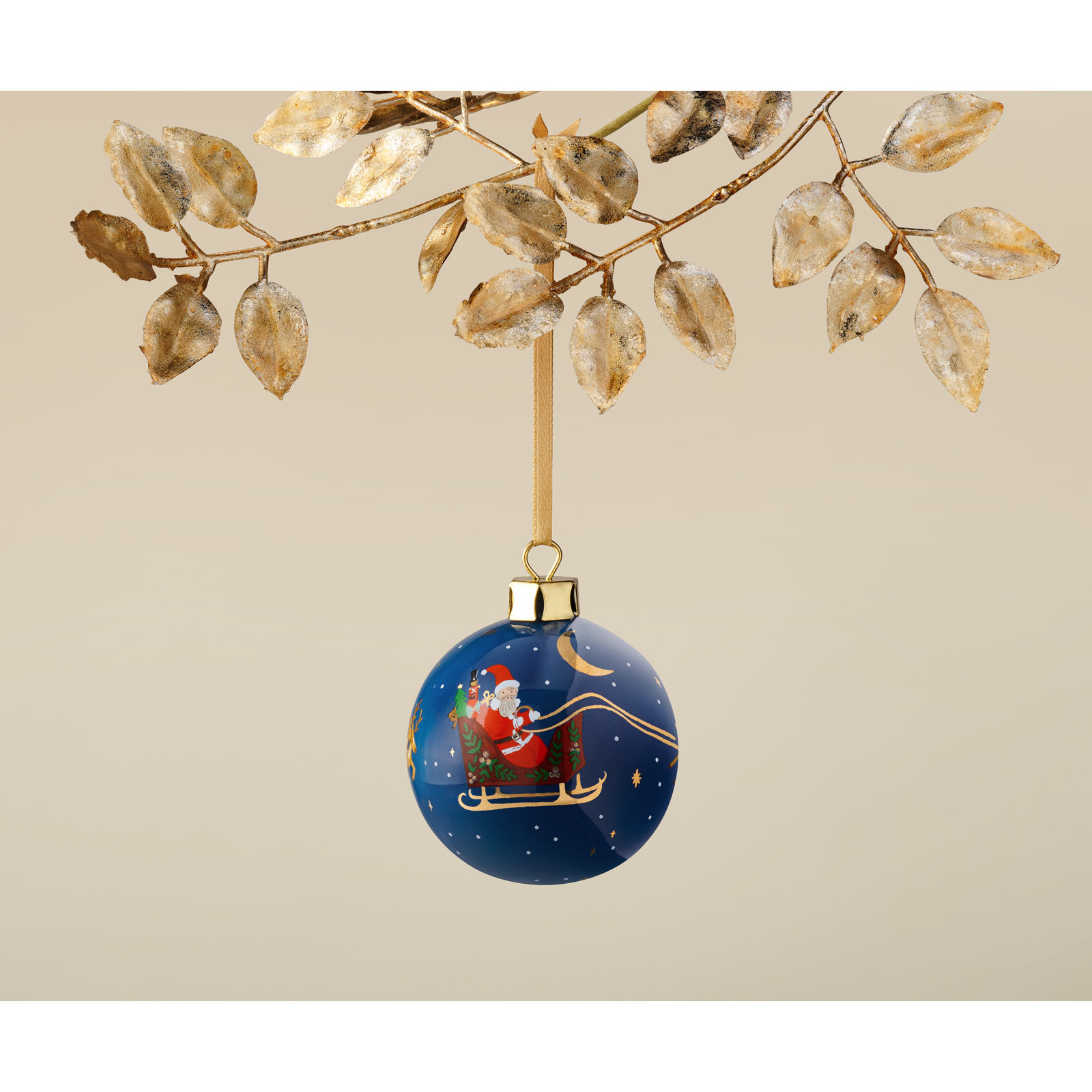 Rifle Paper Co.  Christmas Delivery Porcelain Ornament
