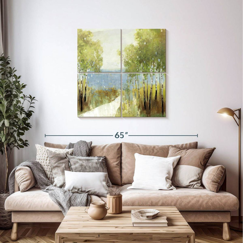 Harnek Serenity Path, 38" H x 38" W