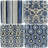 Patterned 4 Piece Coasters