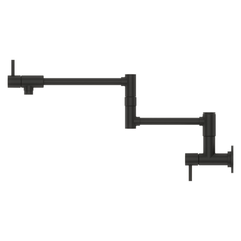 Robinet remplisseur Lita, Noir mat