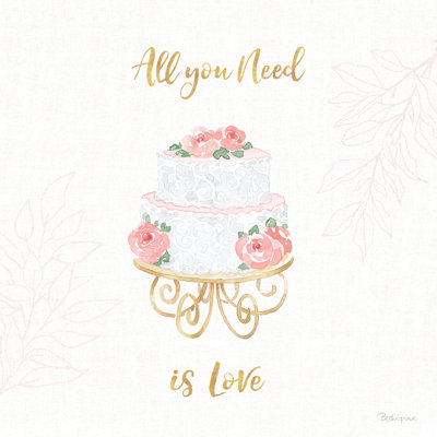 All You Need Is Love IX by Beth Grove - Wrapped Canvas Print