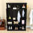 Hall Tree with Arched Design, Storage Bench, Side Cabinets and Hooks-129747992