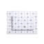 Ensemble de draps en coton percale Lacose Slice, literie rafraîchissante et respirante, drap-housse à poches profondes, bleu marine, simple TG-37403783-119611958
