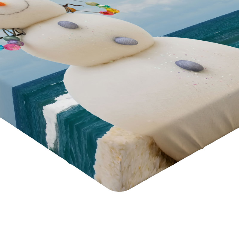 Multicolore drap-housse Ambesonne Snowman, Drap-housse de taille double