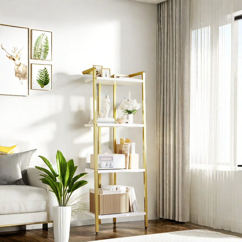 4 Tier Ladder Shelf