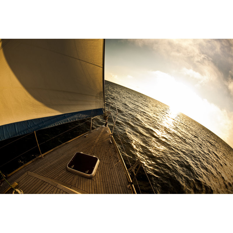 Sailing In The Sea by JanPietruszka - Wrapped Canvas Print, 30cm H x 46cm W x 3.8cm D