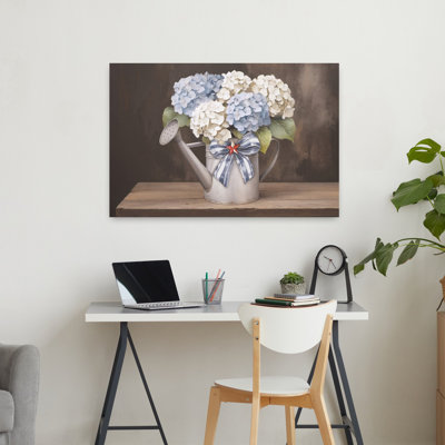 Été, hortensia rustique contemporain