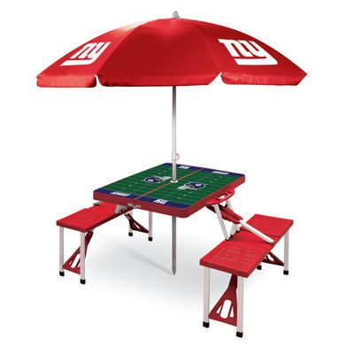 NFL Patio Dining Set with Rectangular Table