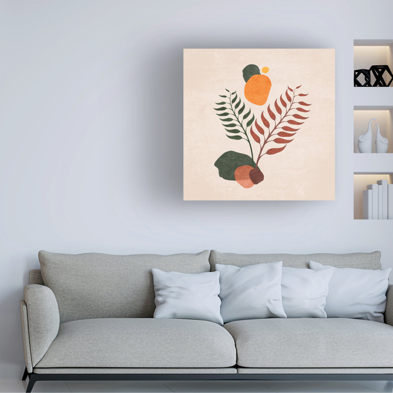 Œuvre sur toile, Bolologi, H 35 po x l 35 po
