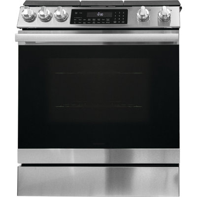 Sharp 30" 6.1 Cubic Feet Slide-In Range