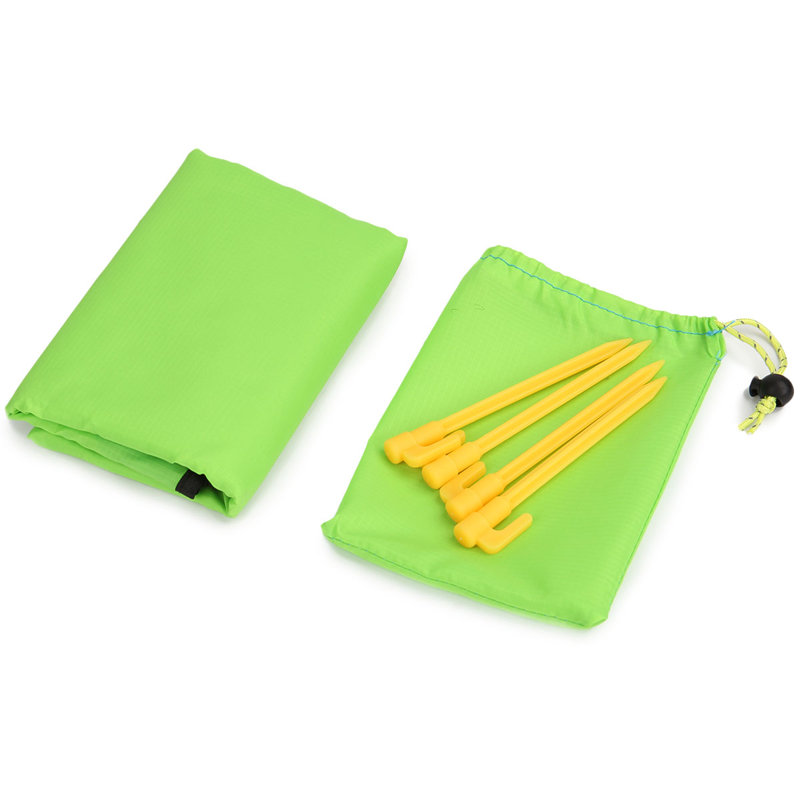 Couverture de pique-nique, service pour 4, Vert