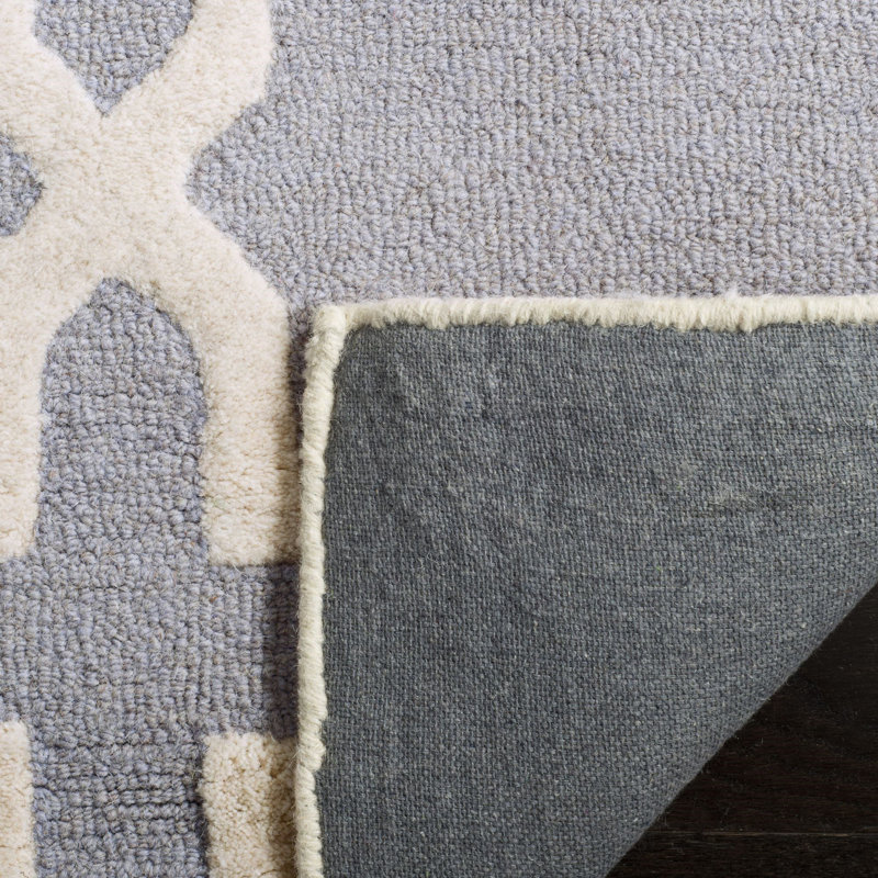 Igna Hand Tufted Wool Geometric Rug, Rectangle 11'6" x 16'