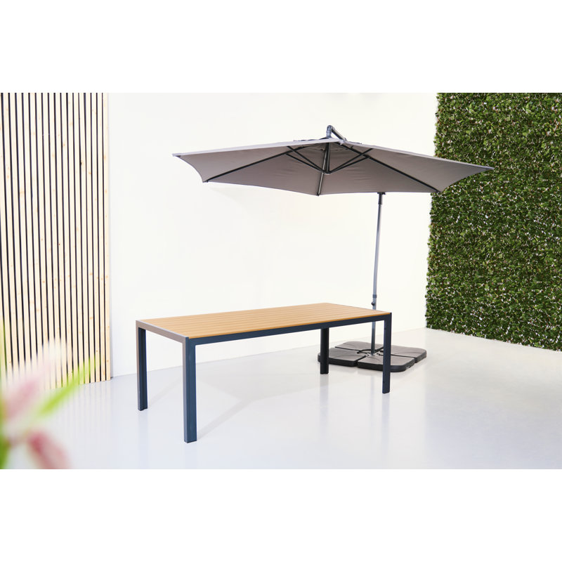 Mordechai Rectangular Table, Teak, 75cm H x 150cm L x 90cm W
