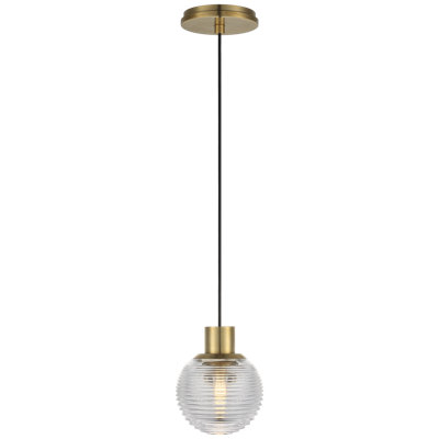 Waterford Circon 5" Mini Pendant with Clear Crystal