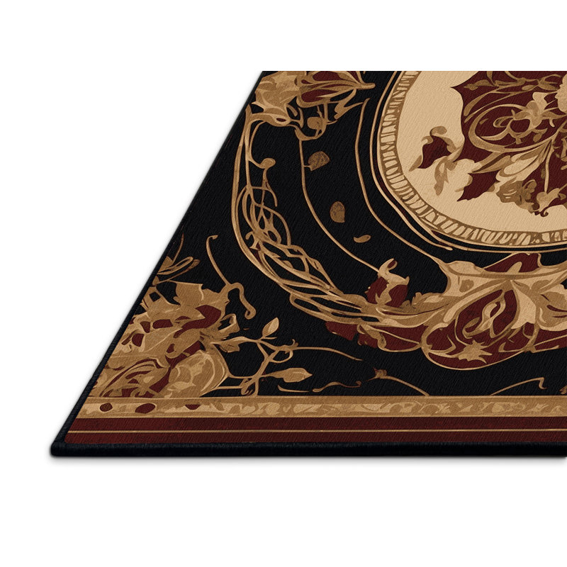 Celestial Arch Rug, Round 5'