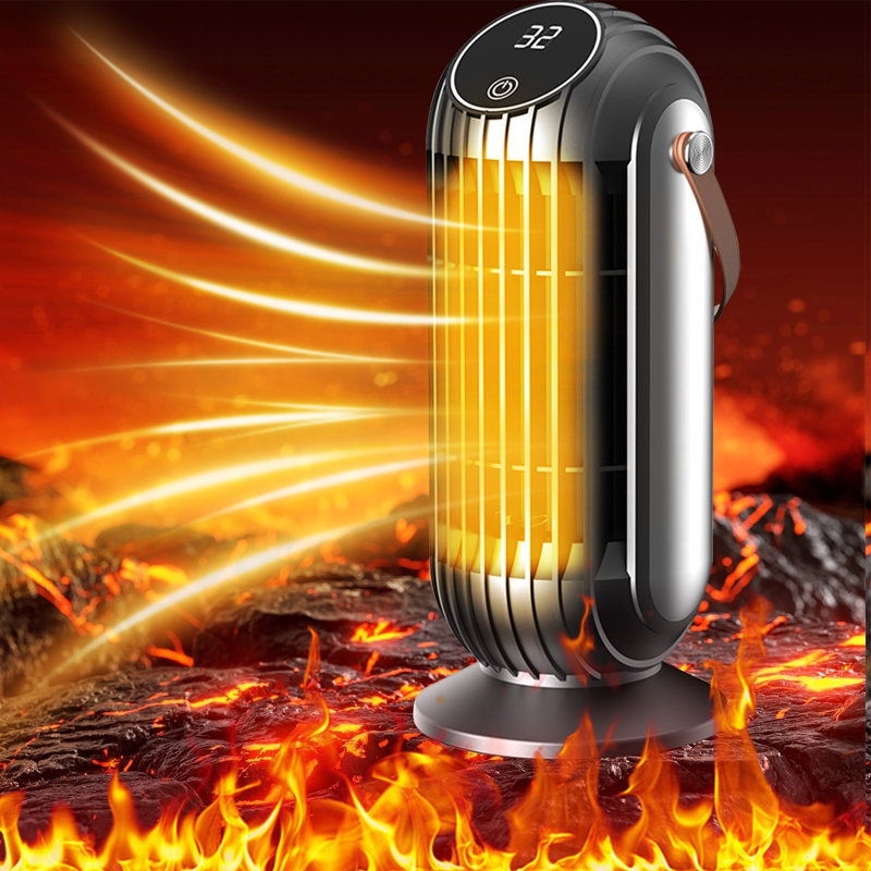 Warm Heater With Remote Control Ceramic Heating Heater For Office Living Room Bathroom Bedroom Household Use
