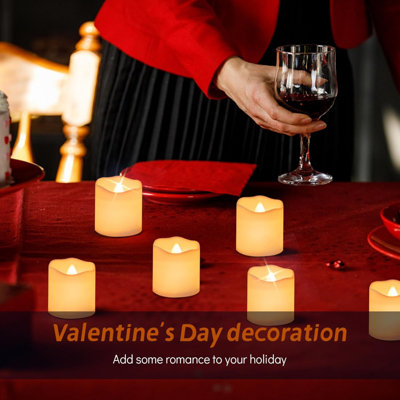 Scented Unscented Flameless Tealight Candle