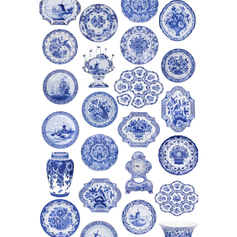 Royal Delft Wallpaper Roll