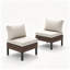 Outdoor Dining Side Chair with Cushions
