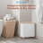 Serenelife Rectangular Towel Warmer Bucket - Large Capacity Single Touch Towel & Blanket Warmer With Built-In Wifi Capability (Natural)-116312566