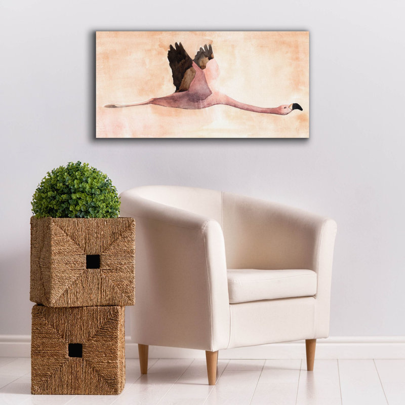Toile épique Graffiti «Touching Down 2» par Annie Warren, 40 po x 20 po, H 20 po x l 40 po