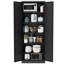 Armoire en métal avec 5 tablettes réglables