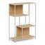Rueger 77 cm W Steel Bookcase-25196332-25196334