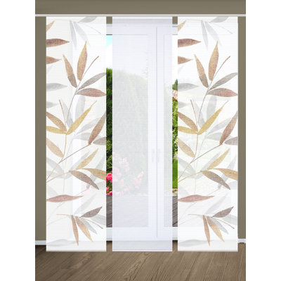Semi Sheer Sliding Panel