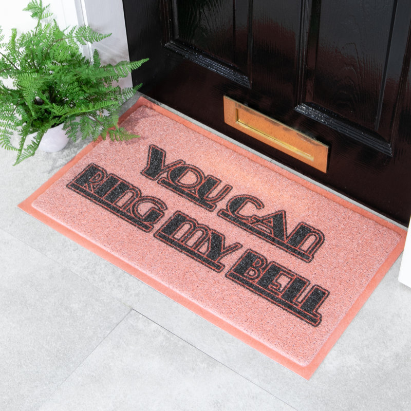 Monell Non-Slip Geometric Doormat